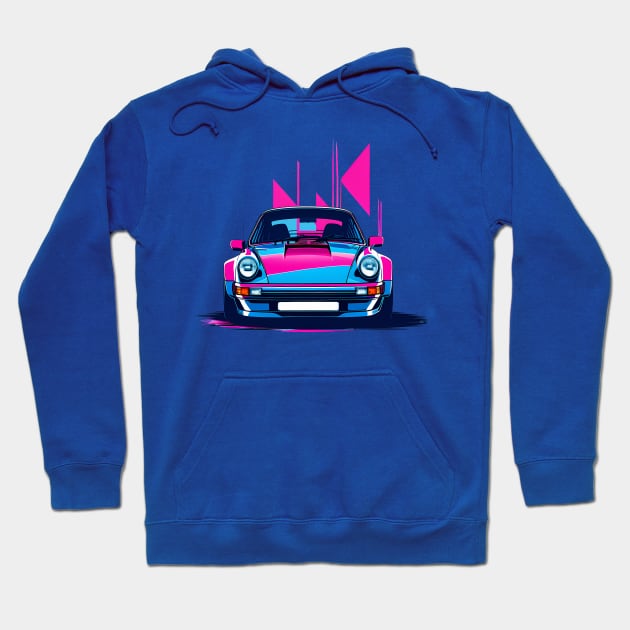 Porsche 930 Turbo Hoodie by TaevasDesign